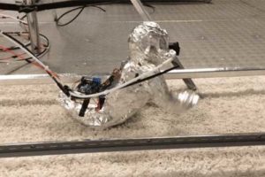 Robot Baby Aids Carpet Debris Research