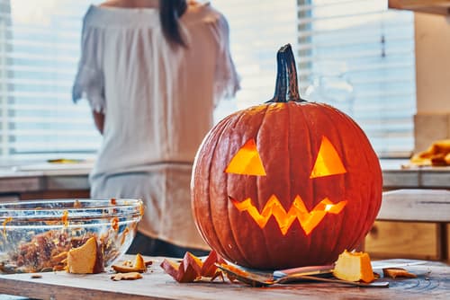 Can professionals help me clean my house after Halloween