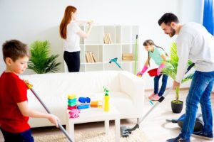 How to Clean Your Home With Your Family