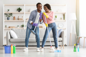 what is the best day to clean your house