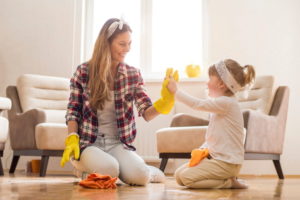 What is a good weekly cleaning schedule